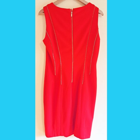 New Kelvin Klein Red Dress - Picture 2 of 5